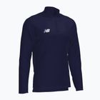 Children's football sweatshirt New Balance Training 1/4 Zip Knitted navy blue NBEJT9035