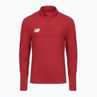Children's football sweatshirt New Balance Training 1/4 Zip Knitted maroon EJT9035RDP