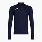 Men's New Balance Football Sweatshirt Training 1/4 Zip Knitted navy blue EMT9035NV