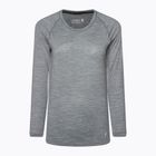 Women's thermal base layer sweatshirt Smartwool Merino 150 Baselayer Boxed light gray heather