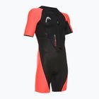 HEAD SwimRun Multi Shorty 2.5 black/orange men's triathlon wetsuit