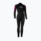 Women's Swim Foam Zoggs Ow Multix Vl 2.5 mm black/pink