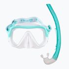 Mares Combo Keewee mint/white/clear snorkel kit