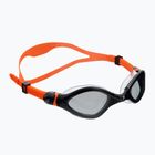 Zoggs Tiger LSR+ black/orange/tint smoke swimming goggles 461093