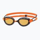 Zoggs Predator Polarized Ultra grey/ orange/ polarized copper swimming goggles