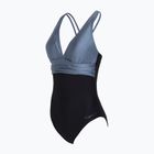 Women's one-piece swimsuit Zoggs Seamarine Panel Crossback