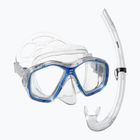 Snorkelling set Mares Tapu blue reflex/clear