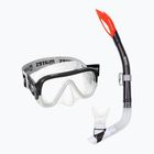 Snorkelling set Mares Keewee Splash black/white/clear