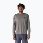 Men's Patagonia Cap Cool Daily Graphic Shirt 73 skyline/feather grey longsleeve