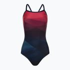 Women's one-piece swimsuit TYR Forge Diamondfit red/multi