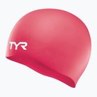TYR Wrinkle Free Silicone swimming cap coral