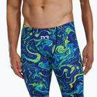Men's swim jammers TYR Thresher Jammer Hyperblitz blue/green