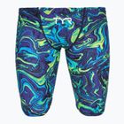 Men's swim jammers TYR Thresher Jammer Hyperblitz blue/green