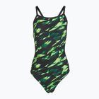Women's one-piece swimsuit TYR Durafast Elite Triadic Diamondfit green