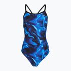 Women's one-piece swimsuit TYR Durafast Elite Waveform Diamondfit blue