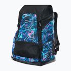Swim backpack TYR Alliance Printed 45 l blue/pink marmais