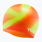 Swim cap TYR Multi-Color Silicone lime/multi