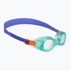 Children's swim goggles TYR Aqua Blaze green/orange