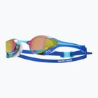 Swimming goggles TYR Tracer-X Elite Racing Mirrored blue/turquoise