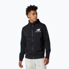 Men's New Balance Essentials Stacked Full Black Sweatshirt