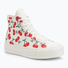 Women's trainers Converse Chuck Taylor All Star Lift Platform Cherries Hi egret/red/green