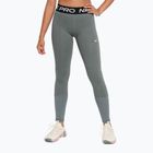 Children's leggings Nike Pro Dri-FIT carbon heather/white