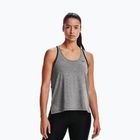 Women's training tank top Under Armour UA Knockout Mesh Back Tank graphite 1360831