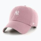 47 Brand MLB New York Yankees Base Runner cap CLEAN UP mauve