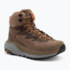 Men's trekking boots HOKA Kaha GTX otter/persimmon/orange