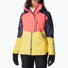 Columbia Snow Slab Blackdot women's ski jacket yellow-red 2007551