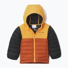 Columbia Powder Lite Hooded Children's Down Jacket Orange 1802901