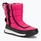 Sorel Outh Whitney II Puffy Mid cactus pink/black junior snow boots