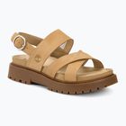 Timberland Clairemont Way women's sandals medium beige nubuck
