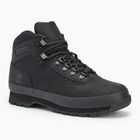Men's Timberland Euro Hiker Mid Lace black nubuck boots