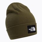 The North Face Dock Worker Recycled brown winter cap NF0A3FNT37U1