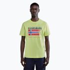 Men's Napapijri S-Kreis yellow sunny t-shirt