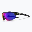 Men's Nike Show X3 Elite L matte black/volt/field tint sunglasses