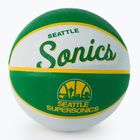 Wilson NBA Team Retro Mini Seattle SuperSonics basketball WTB3200XBSEA size 3