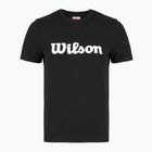 Women's tennis shirt Wilson Team Graphic Script W black script