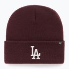47 Brand MLB Los Angeles Dodgers Haymaker dark maroon winter beanie