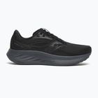 Men's running shoes Saucony Ride 18 black/shadow