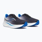 Men's running shoes Saucony Ride 18 black / skydiver