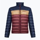 Marmot men's down jacket Ares navy blue and maroon 71260