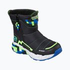 SKECHERS Mega-Craft Cuboforce children's trekking boots black/blue/lime
