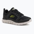 SKECHERS Track Knockhill men's shoes black/lime