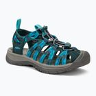 Keen Whisper Sea Moss women's trekking sandals blue 1027362