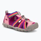 Keen Seacamp II CNX pink-coloured children's trekking sandals 1027421