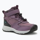 KEEN Skua Mid WP children's hiking boots black plum/plum perfect