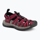 KEEN Whisper beaujolais/ black women's sandals