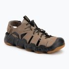 KEEN Hyperport Fisherman Leather brindle/ oak buff men's sandals